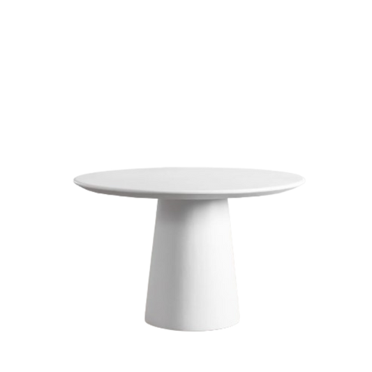 Table à manger en béton ciré Ø120cm AGATHE Le Studio