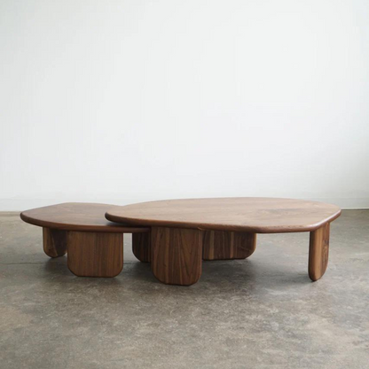 AVELLANA walnut coffee table set