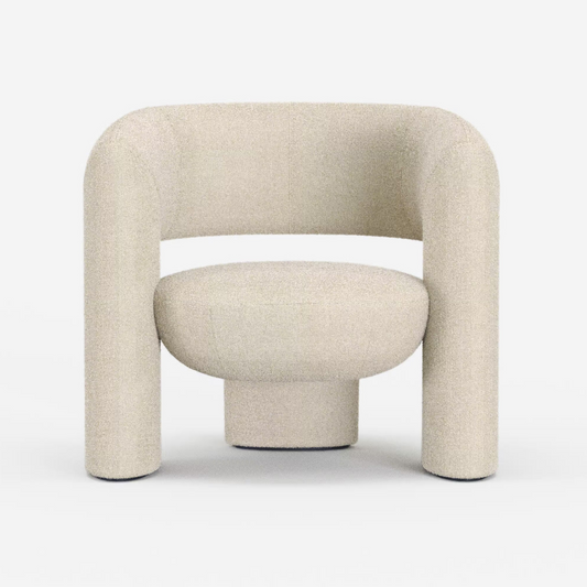 CORSO brushed wool armchair