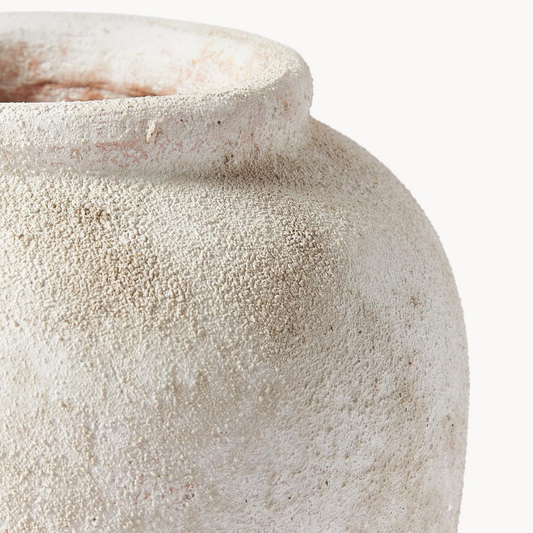 Porcelain stoneware jar