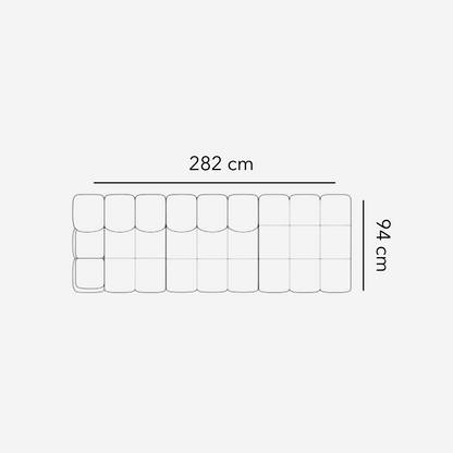 Sofá modular GUÉLIZ Le Studio