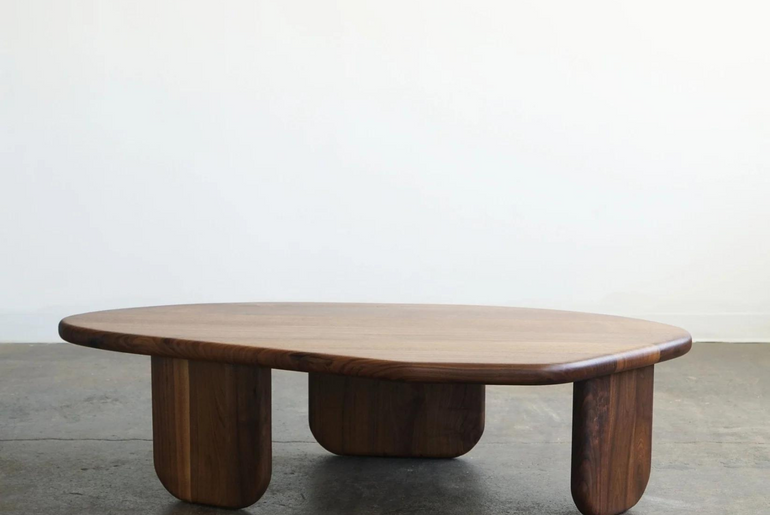 AVELLANA walnut coffee table