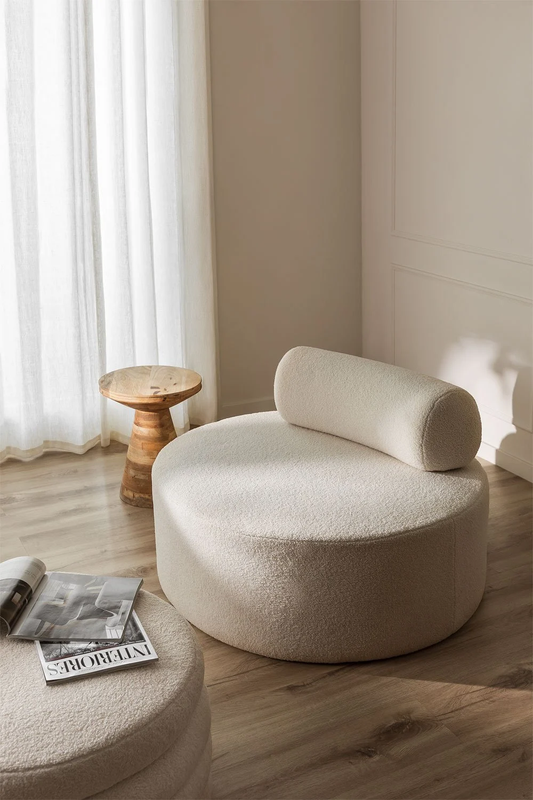 Round side chair ORUGA collection