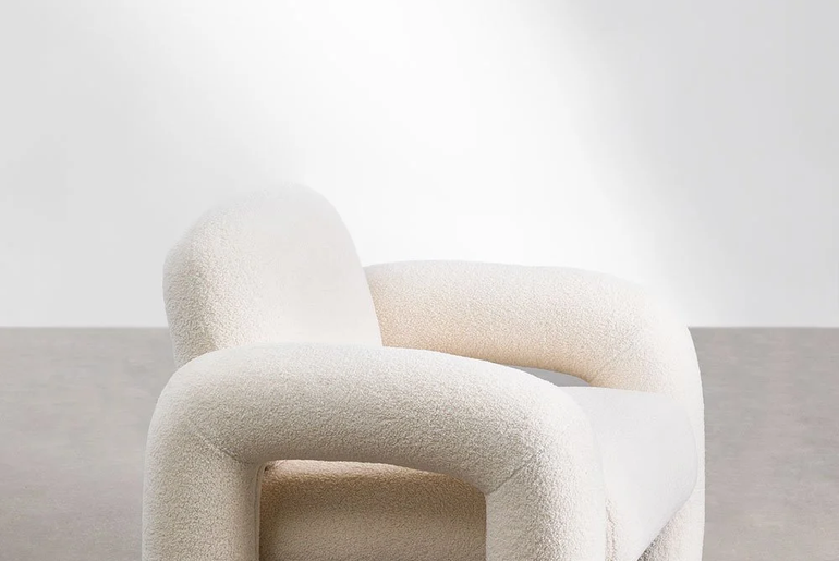 Fauteuil design en laine ORUGA Collection