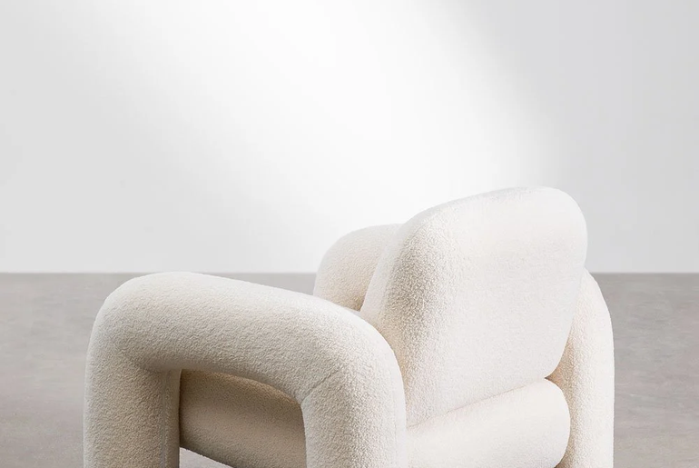 Fauteuil design en laine ORUGA Collection