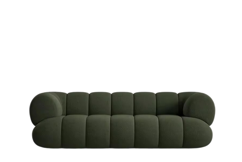 KATU 4-seater upholstered sofa