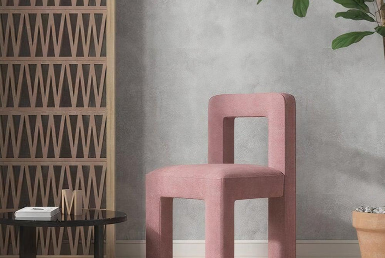 Chaise en velours HELSINKI
