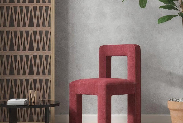 Chaise en velours HELSINKI