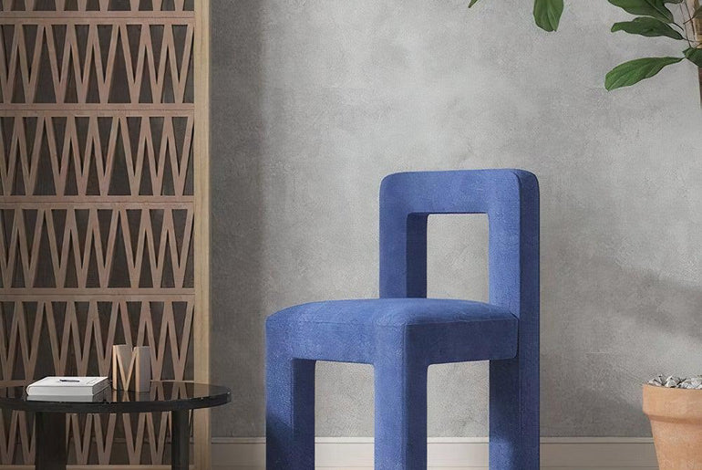 Chaise en velours HELSINKI