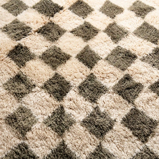 tapis marocain authentique laine naturelle casitablanca Afnane