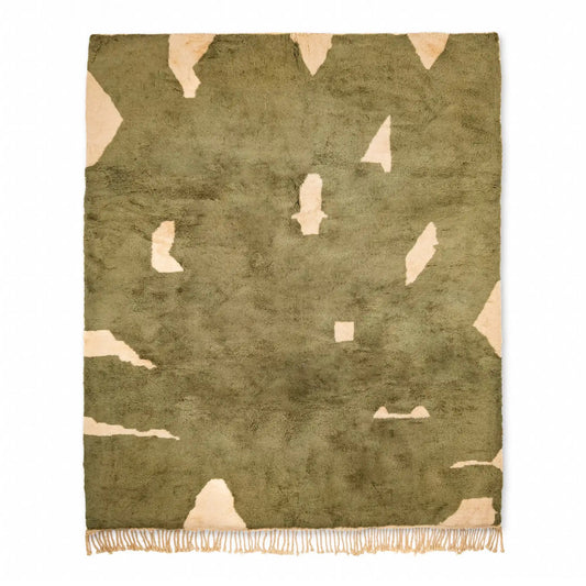 tapis marocain authentique laine naturelle casitablanca Hajar