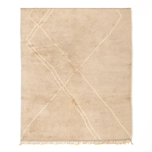 tapis marocain authentique laine naturelle casitablanca Ilham