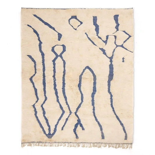 tapis marocain authentique laine naturelle casitablanca Khadija