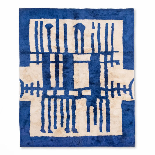 tapis marocain authentique laine naturelle casitablanca Lamia